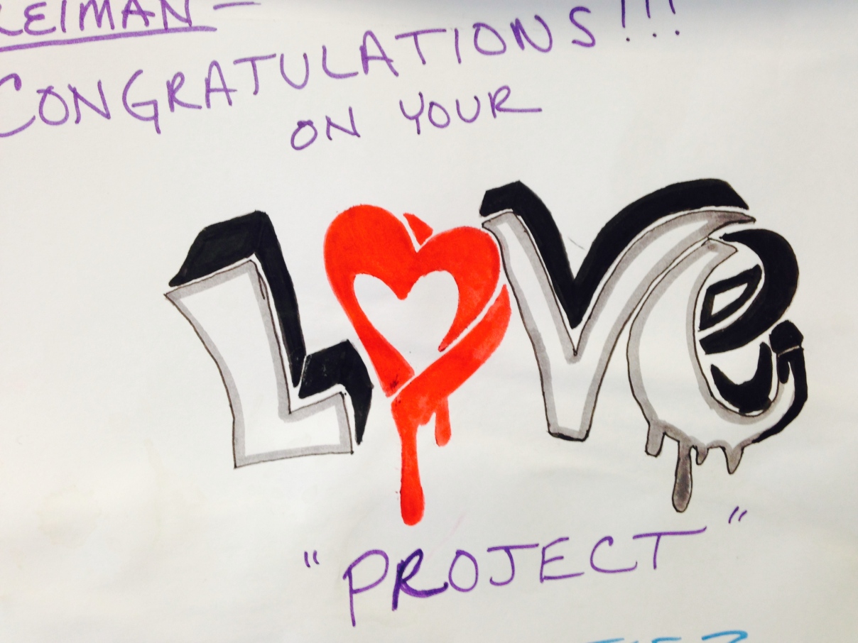 Congratulations on Your Love Project Mel's Love Land #next100 Melanie Lutz